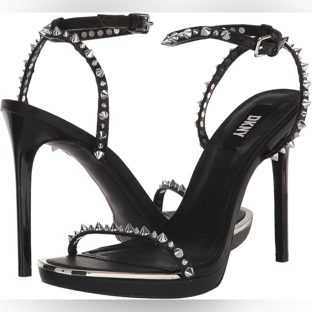 DKNY Women's Dacia Ankle Strap Heeled Sandal
